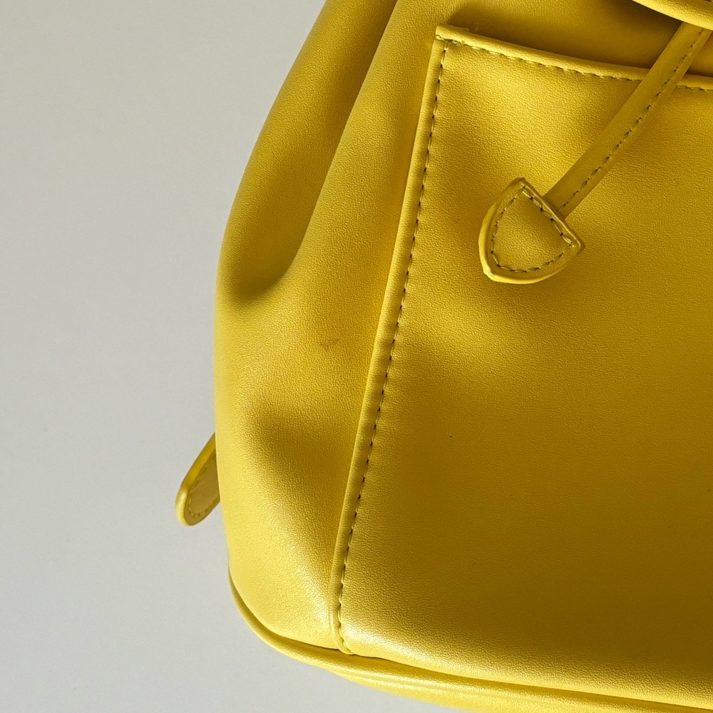 Urban Outfitters Mini Pleather Backpack in Yellow - Picture 11 of 12